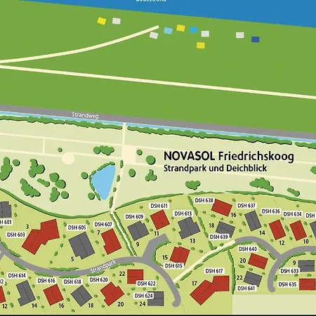Hébergement de vacances Friedrichskoog-strandpark 16 Friedrichskoog